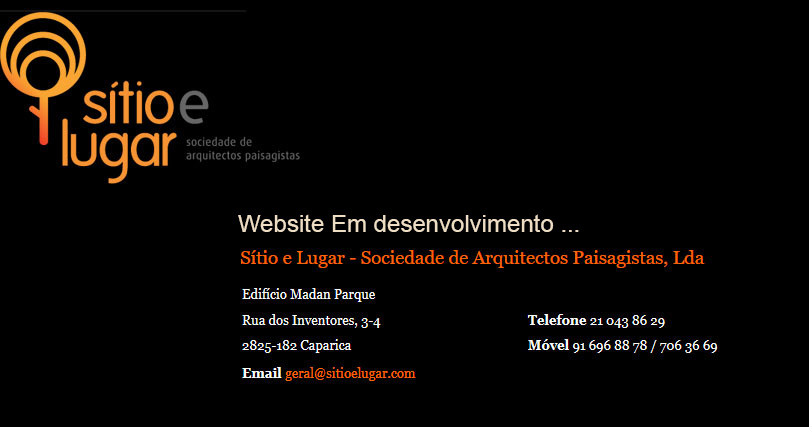 Sitio e Lugar